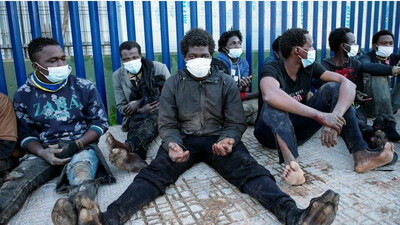 Mardi 19 janvier, près de 90 personnes ont réussi à entrer à Melilla. Crédit : Reuters