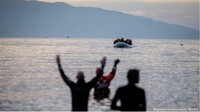 Des migrants arrivant sur l’île de Lesbos (illustration). Crédit : Picture alliance