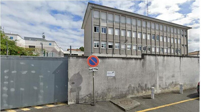 L'entrée du centre de rétention d'Hendaye - Capture d'écran google maps