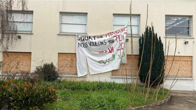 Une cinquantaine de migrants vivait dans le squat de Saint-Ouen depuis début janvier. Crédit : InfoMigrants