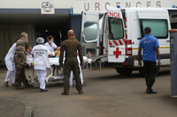 Le Centre hospitalier de Mayotte, le 27 février 2021. (Ali Al-Daher/AFP)