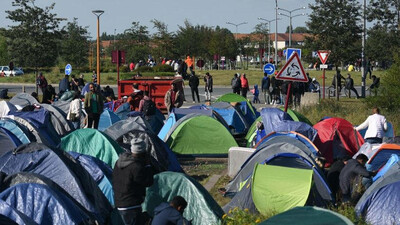 A Calais, les campements de migrants sont démantelés toutes les 48 heures (photo d'illustration). Crédit : Mehdi Chebil pour InfoMigrants
