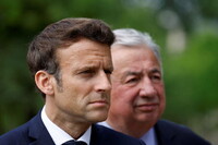 Le projet de loi sera «découpé» en «plusieurs textes plus courts», examinés «dans les prochaines semaines», a annoncé Emmanuel Macron ce mercredi. (Christian Hartmann/AFP)